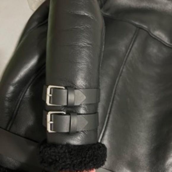 Acne Studios Iconic Velocite Shearling Jacket - Picture 13 of 14